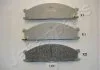 Комплект тормозных колодок, дисковый тормоз JAPANPARTS PA137AF (фото 1)