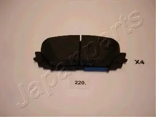 Комплект гальмівних колодок, дискове гальмо JAPANPARTS PA220AF (фото 1)