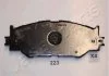 Комплект тормозных колодок, дисковый тормоз JAPANPARTS PA223AF (фото 1)