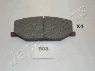 Комплект тормозных колодок, дисковый тормоз JAPANPARTS PA803AF