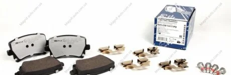 Колодки тормозные, задние, (тип TRW) 04- (L=105mm) MEYLE 0252391417PD