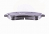 Комплект тормозных колодок, дисковый тормоз HELLA 8DB355012761 (фото 3)