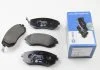 Тормозные колодки пер. Subaru Impreza 02-/Forester 02- (akebono) HELLA 8DB355010211 (фото 1)