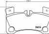 Гальмівні колодки дискові зад. Audi Q7/Porsche Cayenne/VW Touareg 3.0Tdi-6.0W12 08.04- HELLA 8DB355014631 (фото 1)