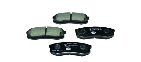 Комплект тормозных колодок, дисковый тормоз HELLA 8DB355016831