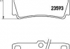 Комплект тормозных колодок, дисковый тормоз HELLA 8DB355009501 (фото 1)