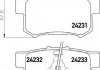 Комплект тормозных колодок, дисковый тормоз HELLA 8DB355012061 (фото 1)