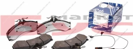 Колодки гальмівні, DB408-416/LT Platinum MEYLE 0252907620PD