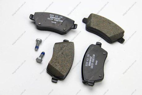 Комплект тормозных колодок, дисковый тормоз RENAULT 410608481R (фото 1)