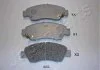 Комплект тормозных колодок, дисковый тормоз JAPANPARTS PA425AF (фото 1)