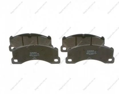 Гальмівні колодки дискові PORSCHE Panamera \'\'F BOSCH 0986494787