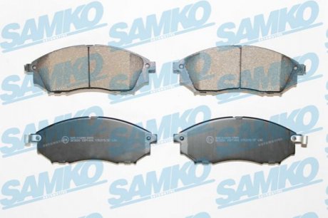 Klocki ham. NISSAN NAVARA PATHFINDER QASHQAI +2 SAMKO 5SP1406