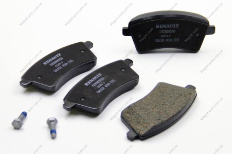 Комплект тормозных колодок, дисковый тормоз RENAULT 410601334R (фото 1)