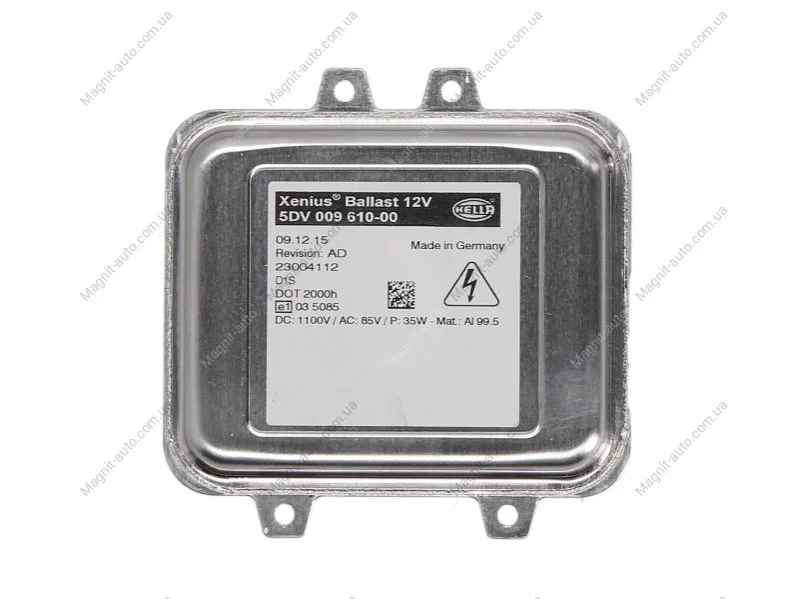 Блок розпалювання ксенону BMW X5(E70)/VIANO/QASHQAI/OCTAVIA 07- HELLA 5DV009610001 (фото 1)
