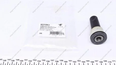 Сайлентблок перед. рычага (верхн./наруж).) Citroen C5/C6/Peugeot 407/508GT 04- HUTCHINSON 531567