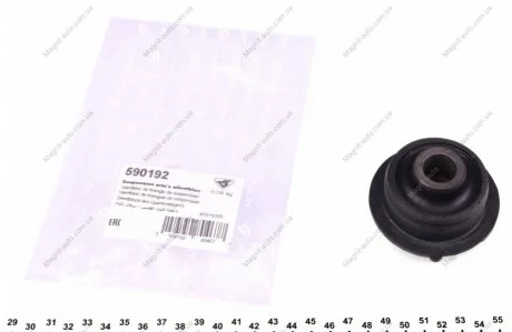 Сайлентблок переднього важеля Citroen C2 (JM_)/C3 (FC_) 02- (нижн/задн).) HUTCHINSON 590192