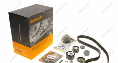 Комплект (ремень + ролик + водяной насос) Contitech CT1179WP4