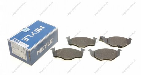 Комплект тормозных колодок, дисковый тормоз MEYLE 0252186817W (фото 1)