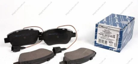 Колодки гальмівні, передні, (тип Bosch) 1.3HDI 08-/Fiat Punto 05- MEYLE 0252370617W
