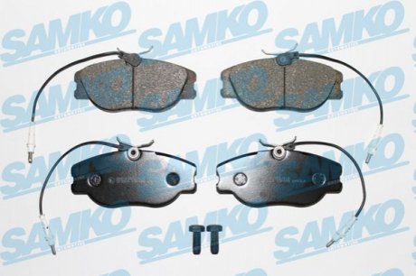 Гальмівнi колодки диск. Fiat Scudo 94-02 з датч. SAMKO 5SP498