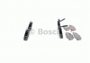 Комплект тормозных колодок, дисковый тормоз BOSCH 0986424030 (фото 5)