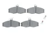 Комплект тормозных колодок, дисковый тормоз BOSCH 0986424373 (фото 1)