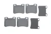 Комплект тормозных колодок, дисковый тормоз BOSCH 0986424411 (фото 1)
