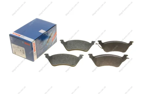 Комплект тормозных колодок из 4 шт. дисков BOSCH 0986424816