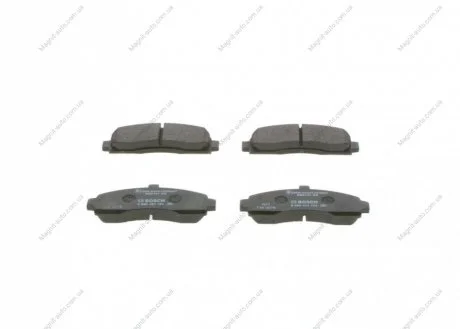 Комплект тормозных колодок, дисковый тормоз BOSCH 0986461122