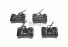 Комплект гальмівних колодок передн, CITROEN AX PEUGEOT 106 I, 106 II 1.0-1.4D 07.86-03.01 BOSCH 0986461130 (фото 7)