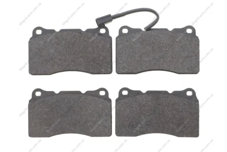 Колодки гальмівні дискові (комплект 4 шт.).) BOSCH 0986494131