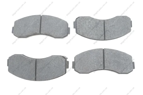 Комплект гальмівних колодок передн, KIA K2500, K2500 II, K2700, K2700 II, K2700 III 2.5D/2.7D 10.99- BOSCH 0986494314