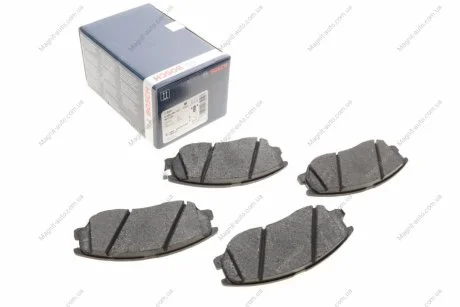 Колодки тормозные дисковые Kia Opirus Front BOSCH 0986494347