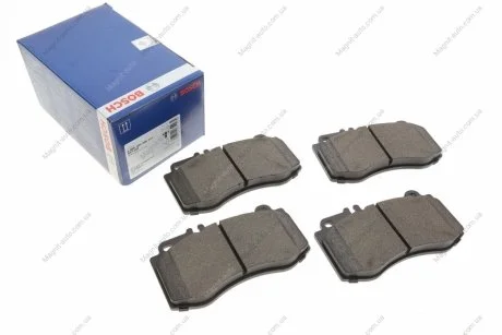 Комплект тормозных колодок, дисковый тормоз BOSCH 0986494405