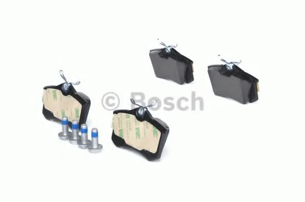 Комплект тормозных колодок, дисковый тормоз BOSCH 0986494514 (фото 1)