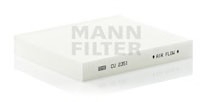 Фильтр, воздух во внутренном пространстве -FILTER MANN CU2351 (фото 1)