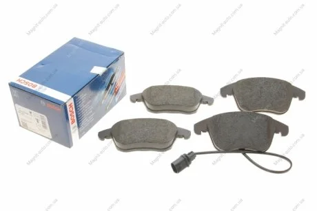 Комплект гальмівних колодок, дискове гальмо BOSCH 0986494538