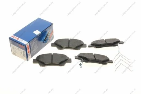 Комплект тормозных колодок, дисковый тормоз BOSCH 0986494562