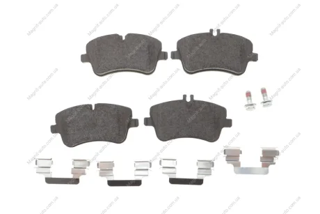 Колодки гальмівні дискові MB C-CLK-SLK Class -08 BOSCH 0986494607