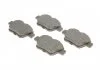 Комплект тормозных колодок, дисковый тормоз BOSCH 0986494605 (фото 2)