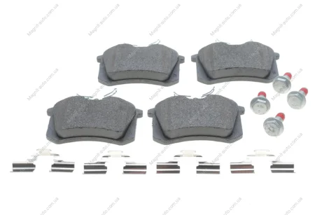 Комплект тормозных колодок, дисковый тормоз BOSCH 0986494621
