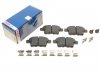 Комплект тормозных колодок, дисковый тормоз BOSCH 0986494622 (фото 1)