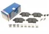 Комплект гальмівних колодок задній., CITROEN C4 GRAND PICASSO I, C4 PICASSO I 1.6-2.0D 10.06-12.13 BOSCH 0986494622 (фото 1)