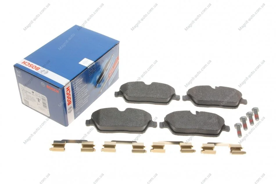Комплект тормозных колодок из 4 шт. дисков BOSCH 0986494588 (фото 1)