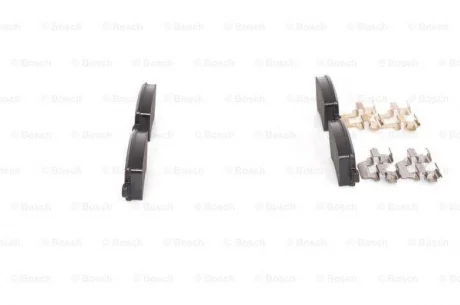 Комплект тормозных колодок, дисковый тормоз BOSCH 0986494641