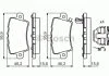 Тормозные колодки HONDA Civic "R "06-12 BOSCH 0986494642 (фото 1)