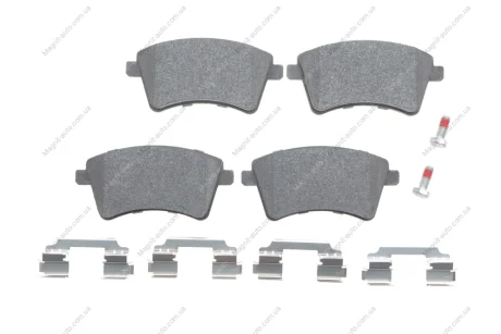 Колодки тормозные, передние, (тип TRW) R15-16 08- BOSCH 0986494612
