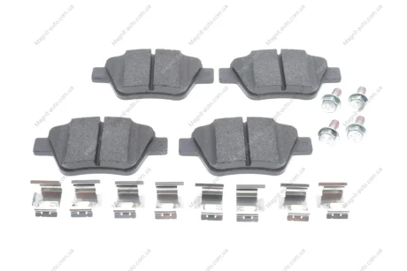 Колодки тормозные дисковые SKODA/VW "R "04>> BOSCH 0986494643