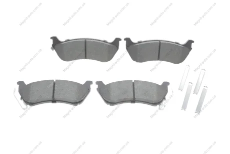 Колодки тормозные дисковые, комплект BOSCH 0986424648