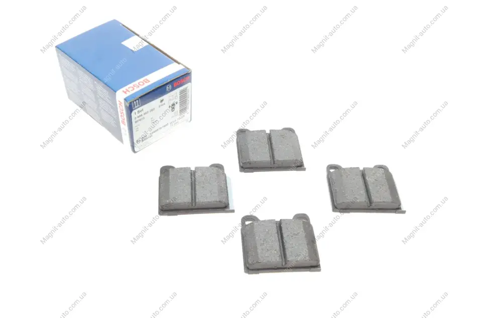 Тормозные колодки, дисковые. BOSCH 0986462282 (фото 1)